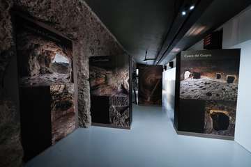 El Centro de Interpretación de Risco Caído, preparado para recibir a visitantes (Foto TA)